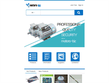 Tablet Screenshot of motors-biz.com